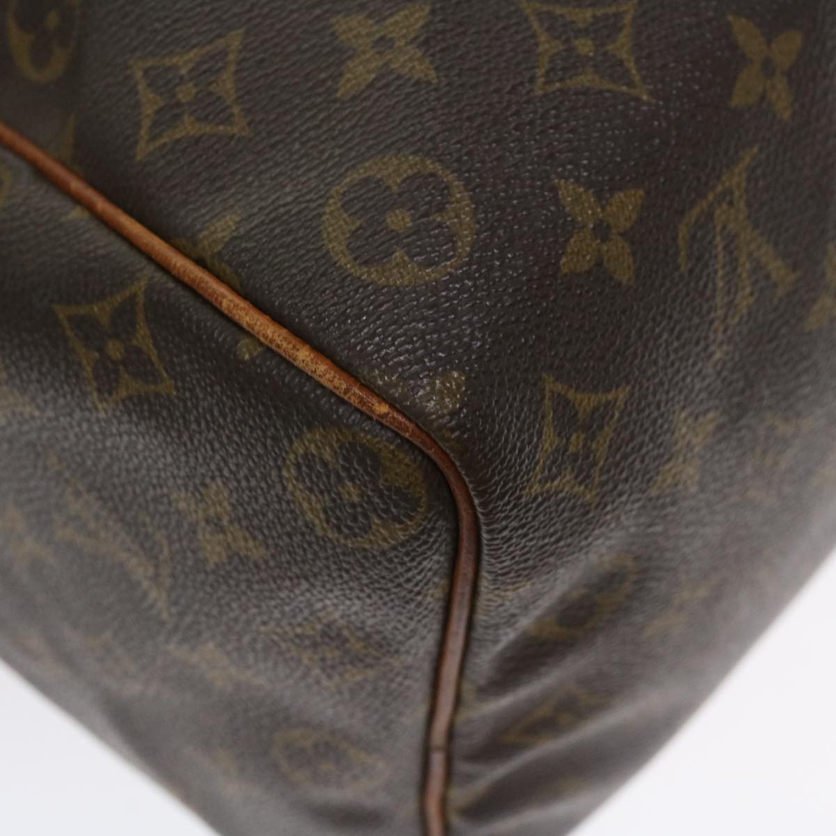 LOUIS VUITTON Monogram Speedy 35 Hand Bag M41524 LV Auth jk3031