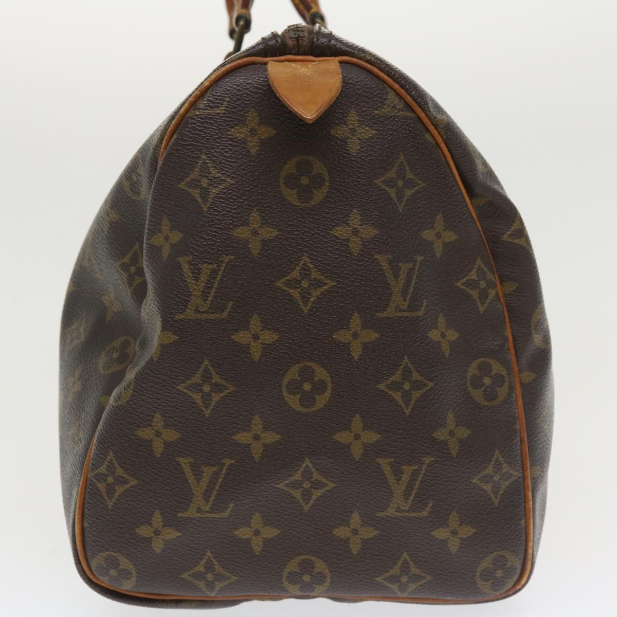 LOUIS VUITTON Monogram Speedy 35 Hand Bag M41524 LV Auth jk3031