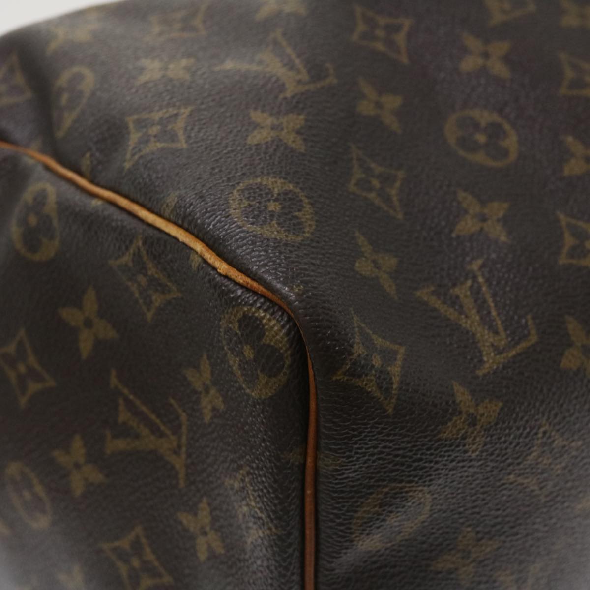 LOUIS VUITTON Monogram Speedy 35 Hand Bag M41524 LV Auth jk3034