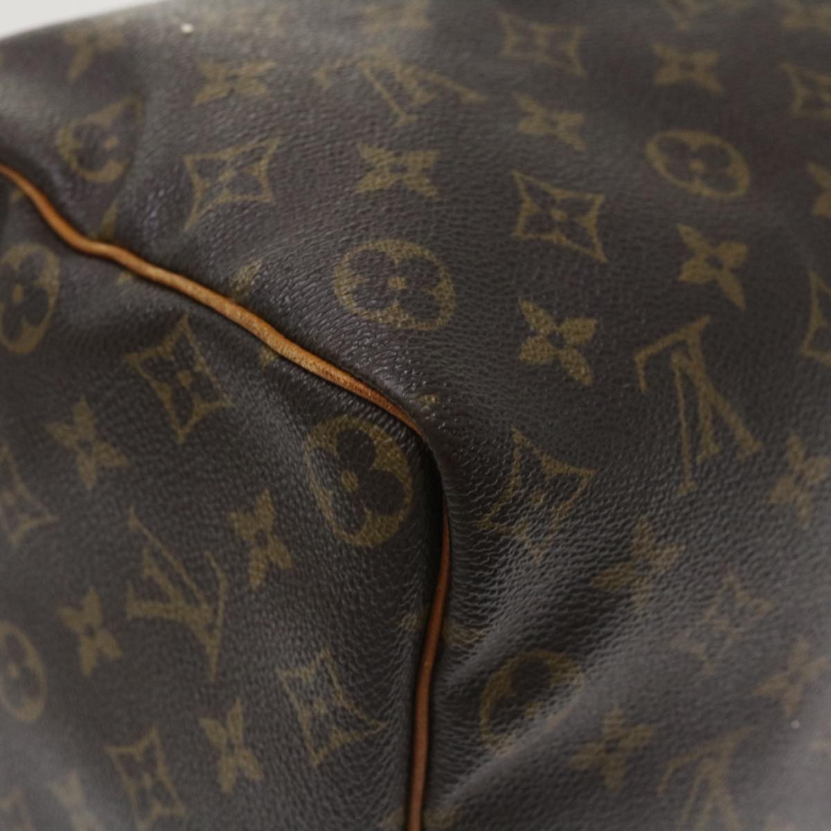 LOUIS VUITTON Monogram Speedy 35 Hand Bag M41524 LV Auth jk3034