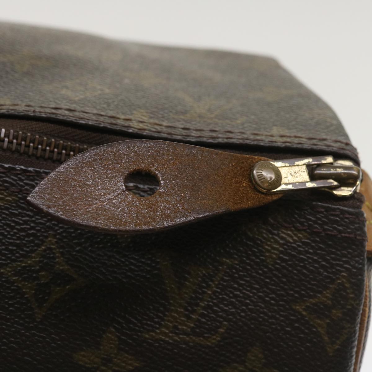 LOUIS VUITTON Monogram Speedy 40 Hand Bag M41522 LV Auth jk3036