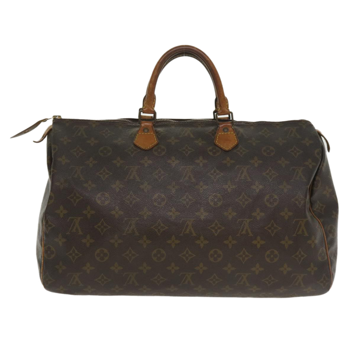 LOUIS VUITTON Monogram Speedy 40 Hand Bag M41522 LV Auth jk3036