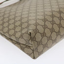 GUCCI Web Sherry Line GG Canvas Tote Bag PVC Leather Beige Green Red Auth jk3040-17