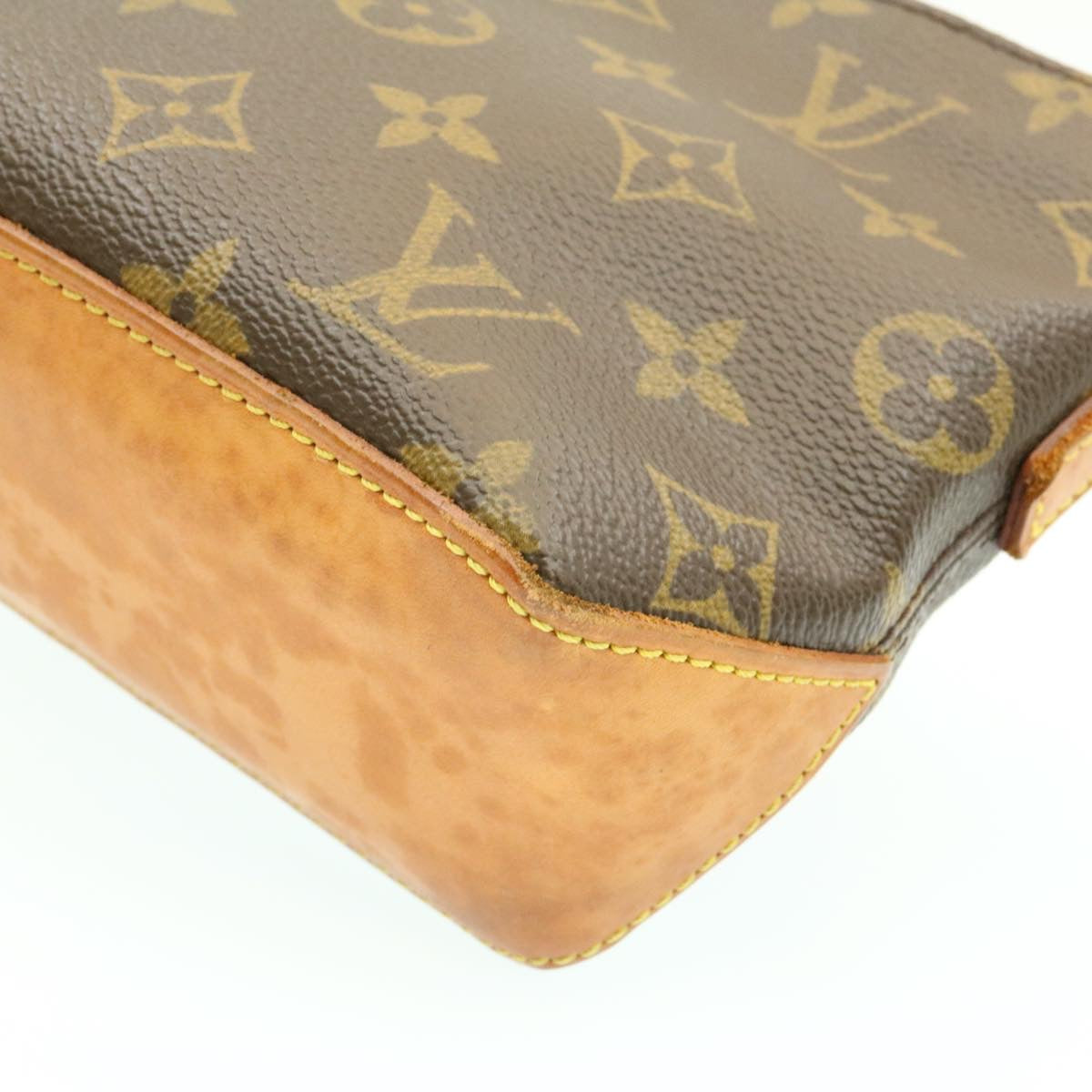 LOUIS VUITTON Monogram Trotteur Shoulder Bag M51240 LV Auth jk353