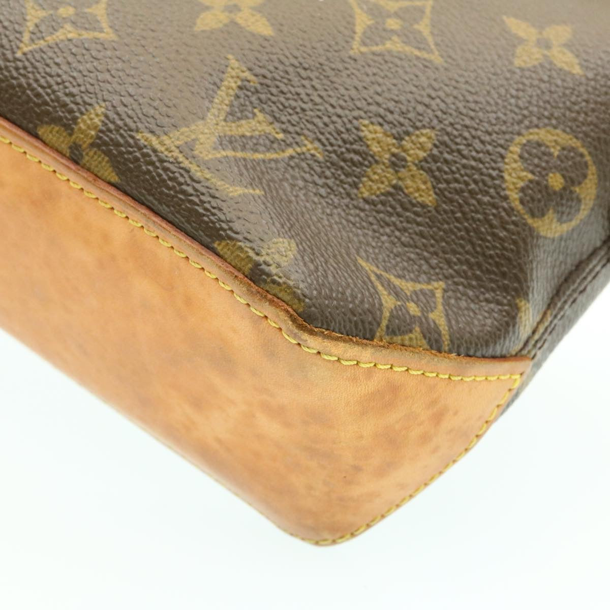 LOUIS VUITTON Monogram Trotteur Shoulder Bag M51240 LV Auth jk353