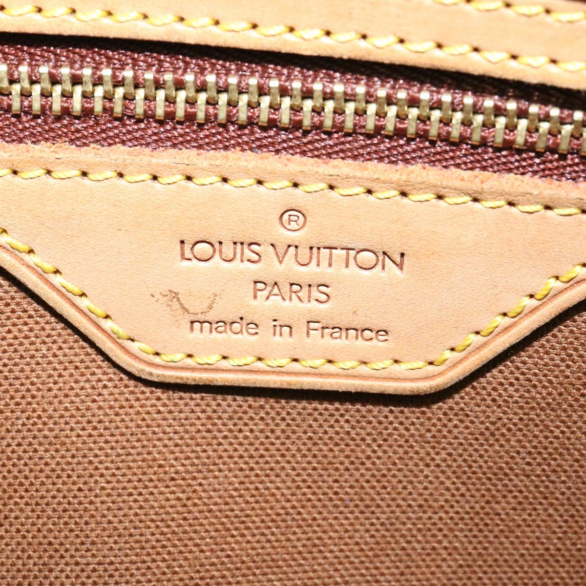 LOUIS VUITTON Monogram Trotteur Shoulder Bag M51240 LV Auth jk353