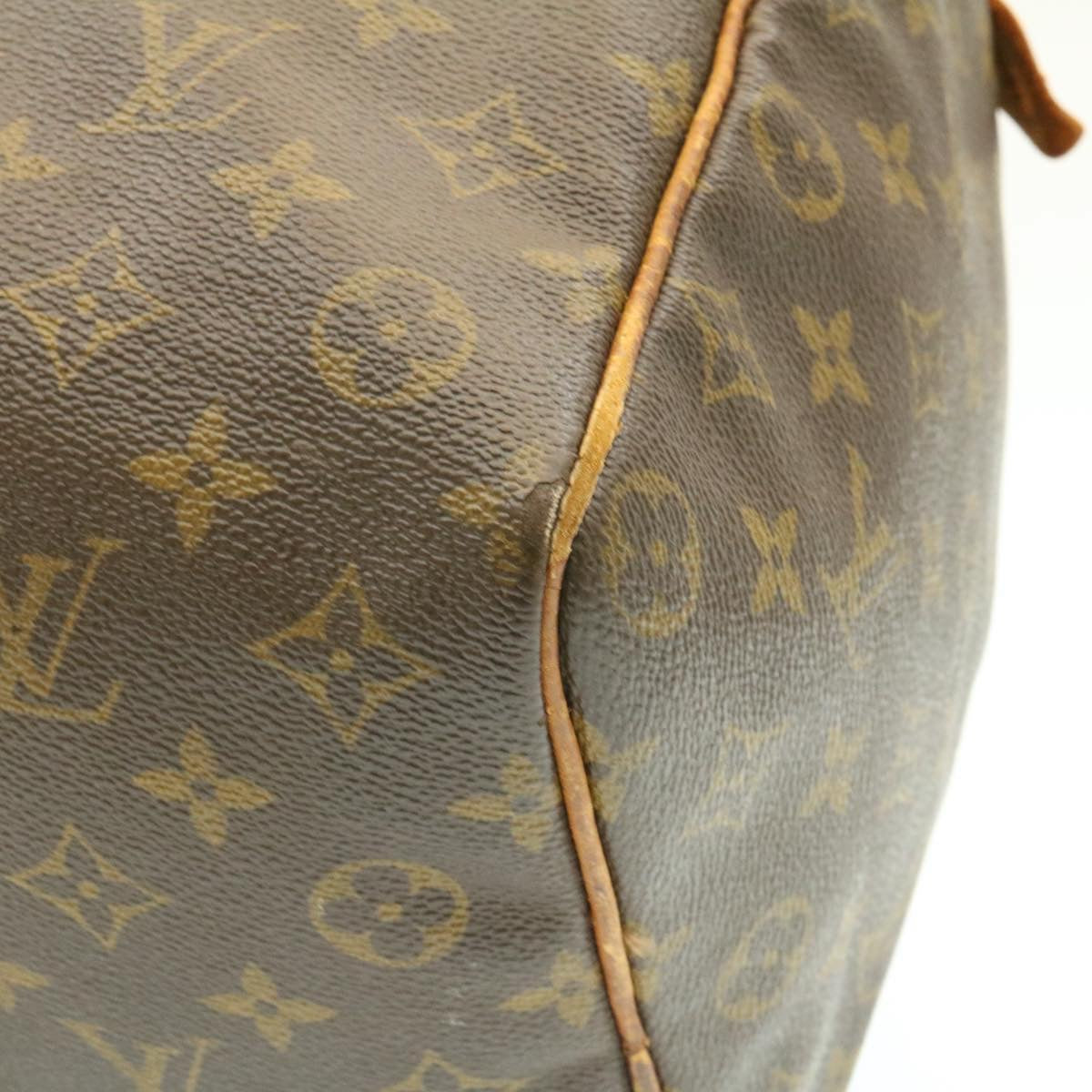 LOUIS VUITTON Monogram Speedy 35 Handbag M41524 LV Auth jk476