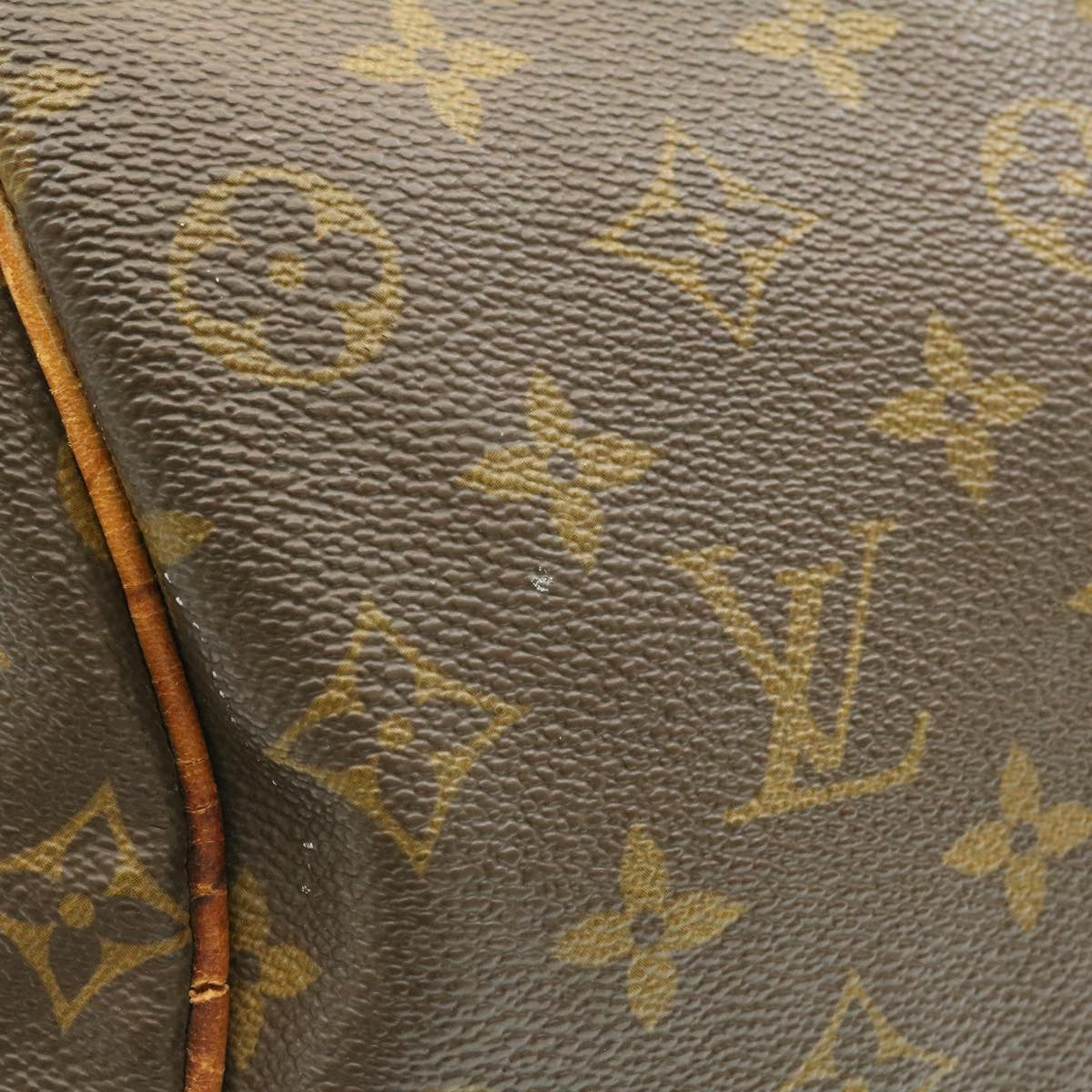 LOUIS VUITTON Monogram Speedy 35 Handbag M41524 LV Auth jk476