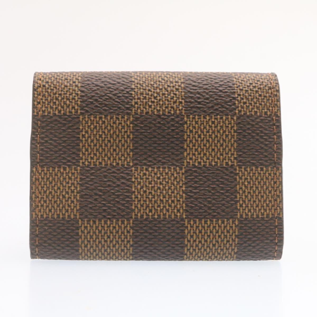 LOUIS VUITTON Damier Ebene Cuff Case ＆ Cuffs Cuffs LV Auth jk487