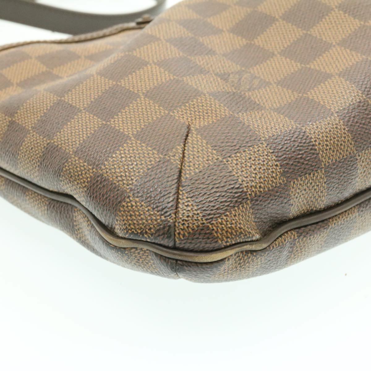 LOUIS VUITTON Damier Ebene Bloomsbury PM Shoulder Bag N42251 LV Auth jk506