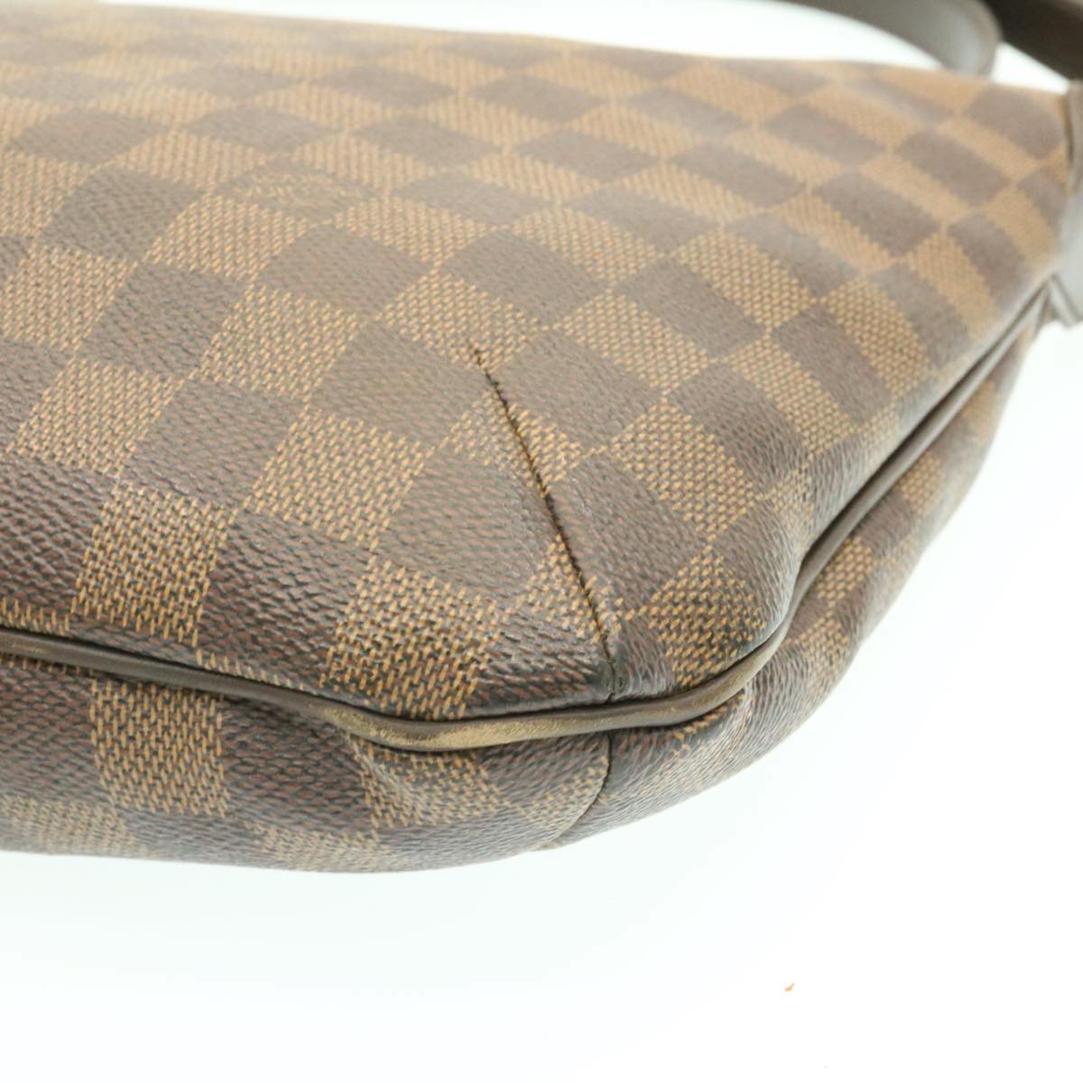 LOUIS VUITTON Damier Ebene Bloomsbury PM Shoulder Bag N42251 LV Auth jk506