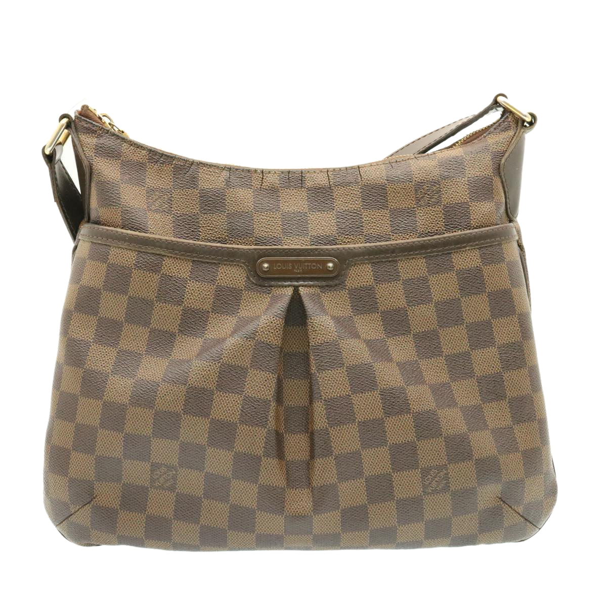 LOUIS VUITTON Damier Ebene Bloomsbury PM Shoulder Bag N42251 LV Auth jk506