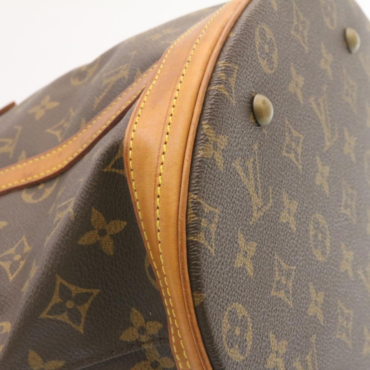 LOUIS VUITTON Monogram Bucket GM Shoulder Bag M42236 LV Auth jk515