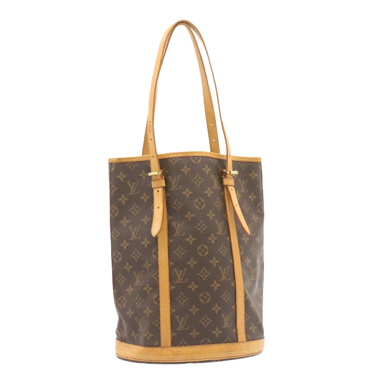 LOUIS VUITTON Monogram Bucket GM Shoulder Bag M42236 LV Auth jk536