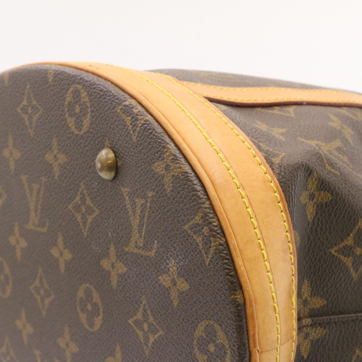 LOUIS VUITTON Monogram Bucket GM Shoulder Bag M42236 LV Auth jk536