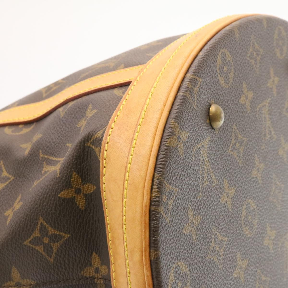 LOUIS VUITTON Monogram Bucket GM Shoulder Bag M42236 LV Auth jk536