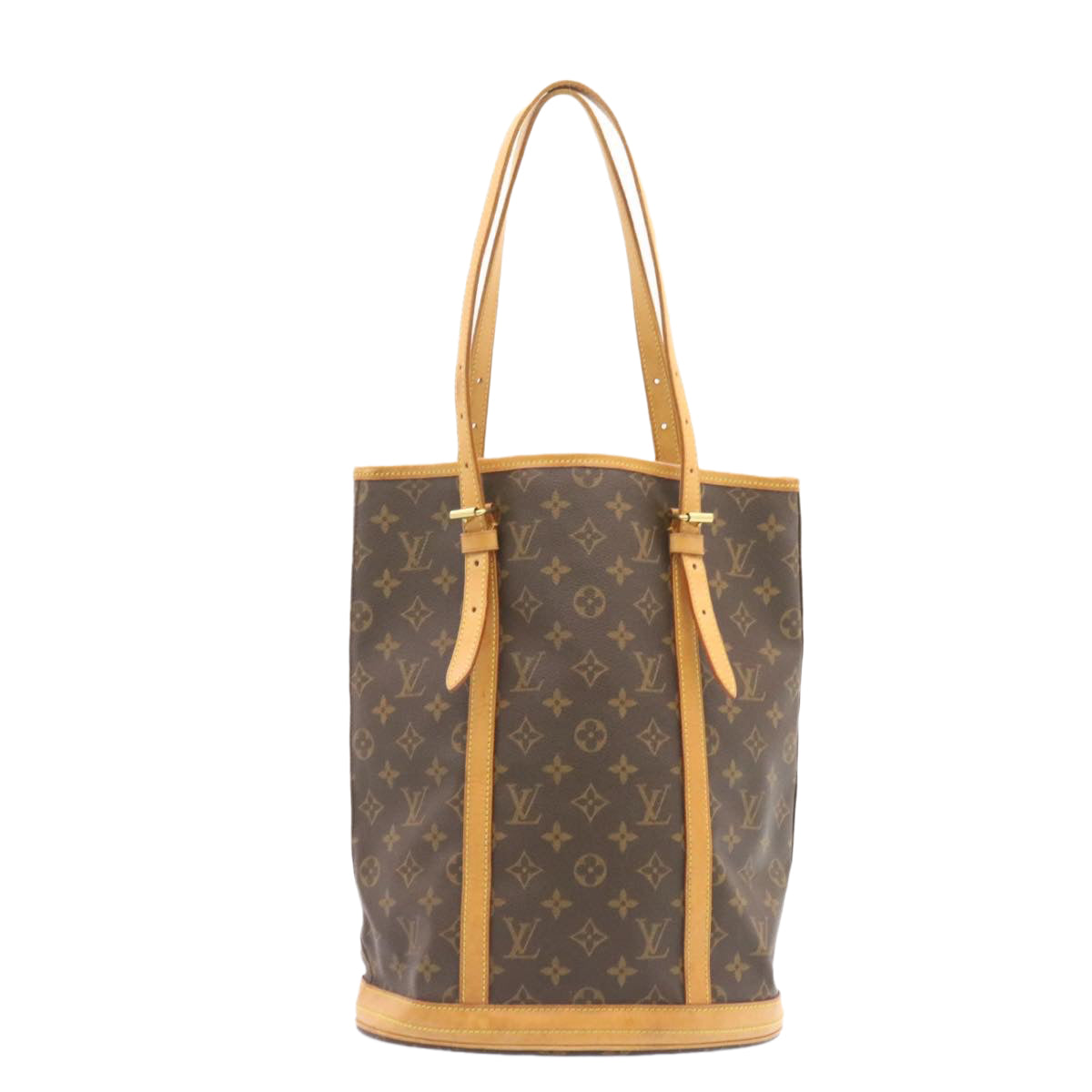 LOUIS VUITTON Monogram Bucket GM Shoulder Bag M42236 LV Auth jk536