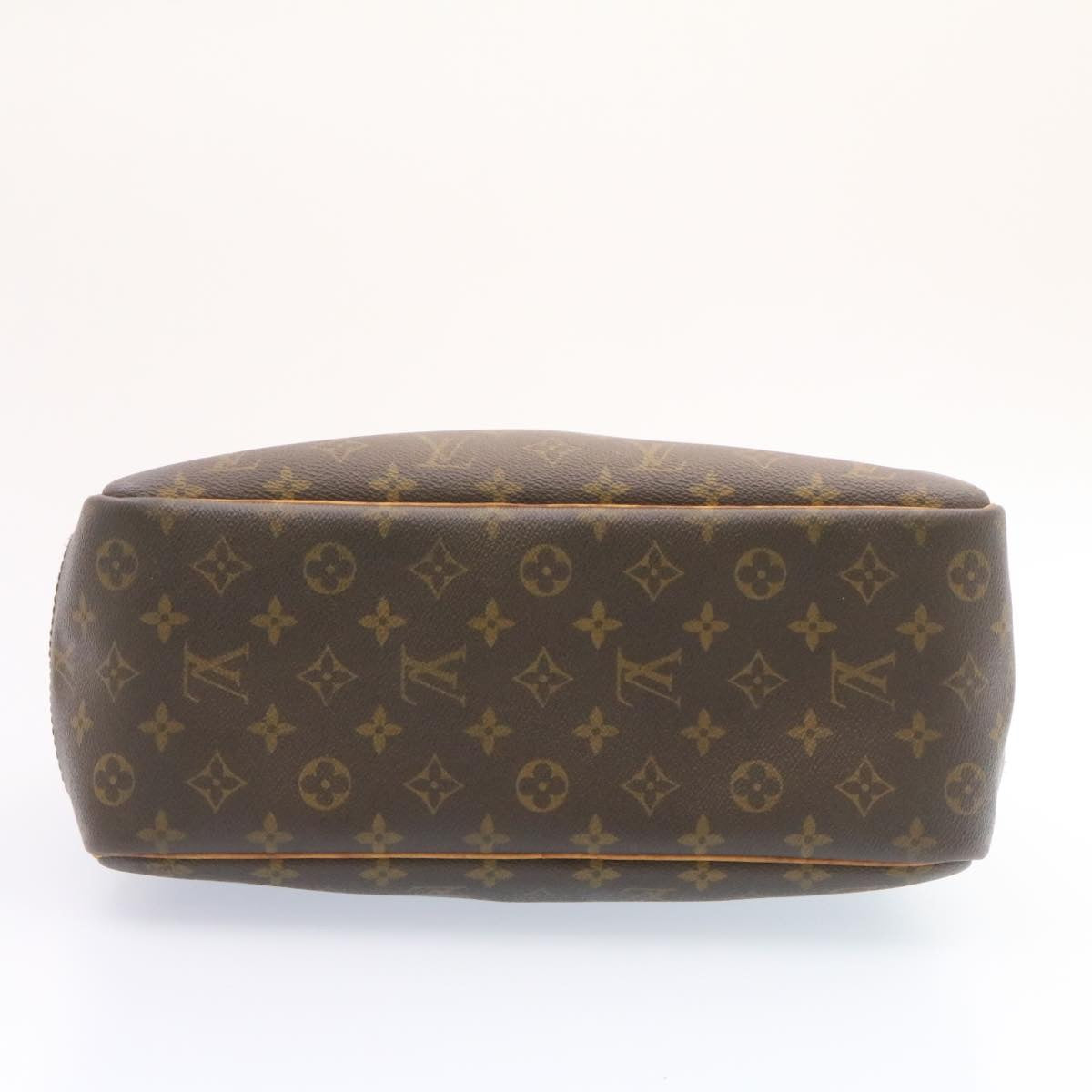 LOUIS VUITTON Monogram Deauville Hand Bag M47270 LV Auth jk540