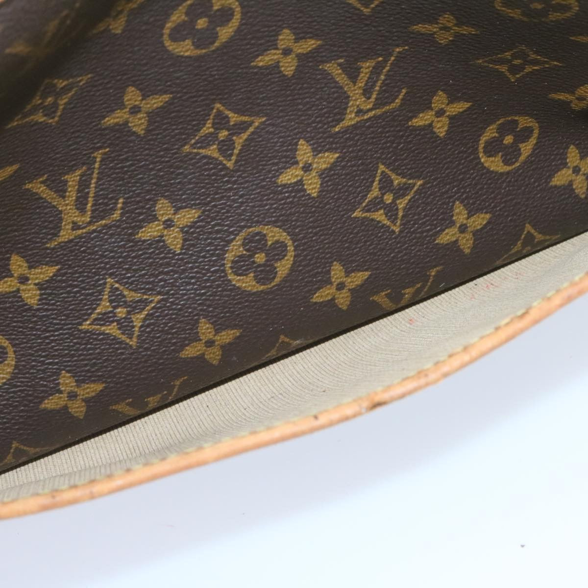 LOUIS VUITTON Monogram Deauville Hand Bag M47270 LV Auth jk540