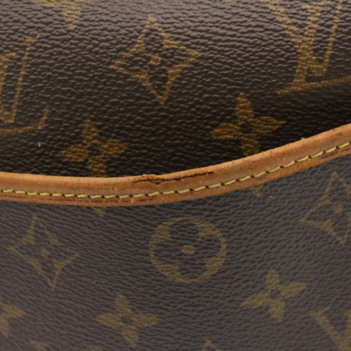 LOUIS VUITTON Monogram Deauville Hand Bag M47270 LV Auth jk540