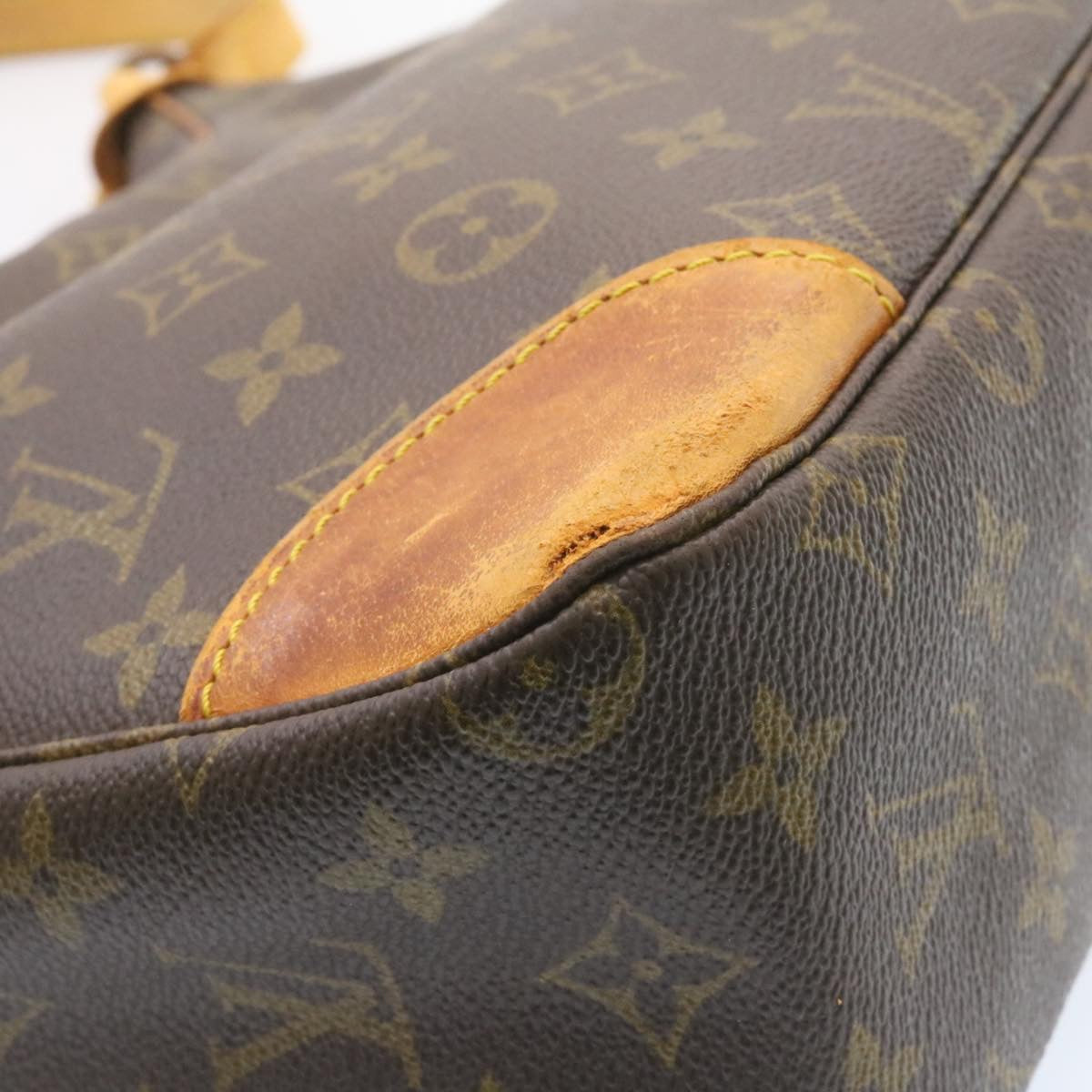 LOUIS VUITTON Monogram Boulogne 30 Shoulder Bag M51265 LV Auth jk554