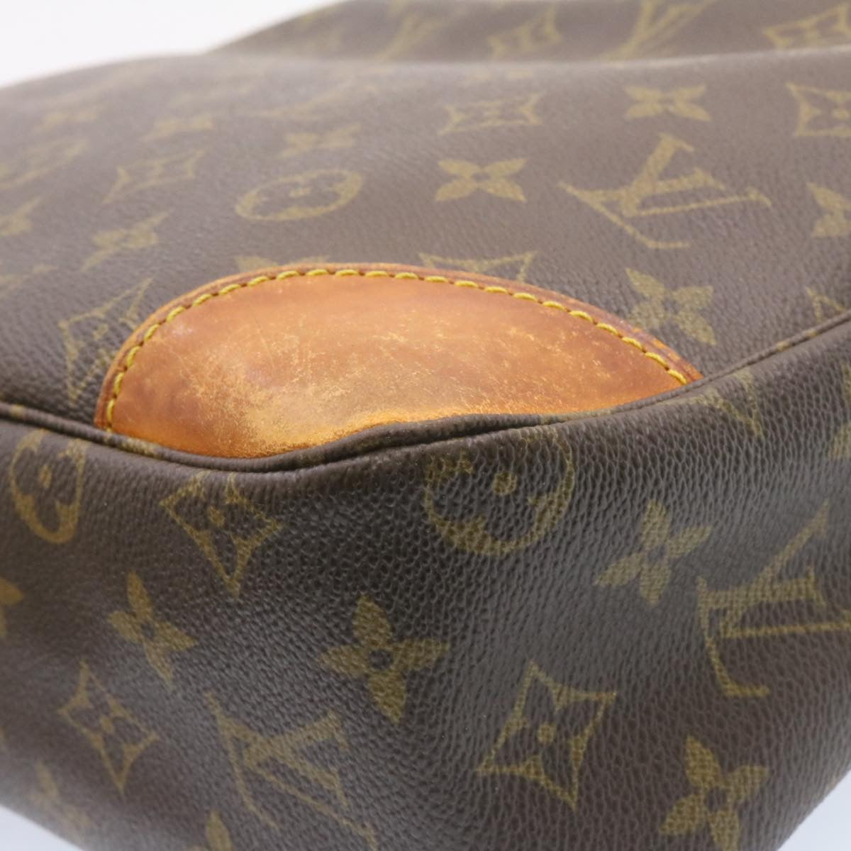 LOUIS VUITTON Monogram Boulogne 30 Shoulder Bag M51265 LV Auth jk554