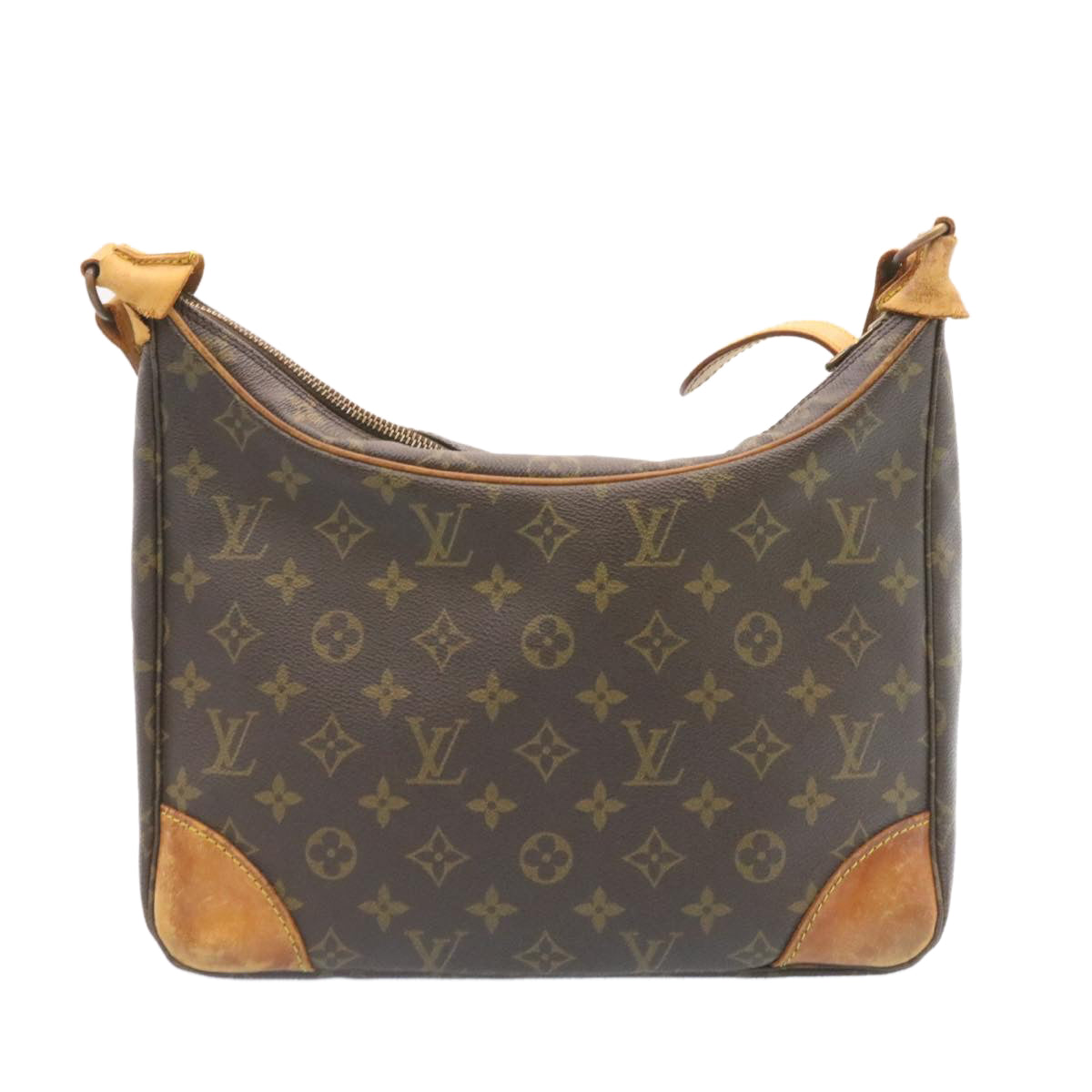 LOUIS VUITTON Monogram Boulogne 30 Shoulder Bag M51265 LV Auth jk554