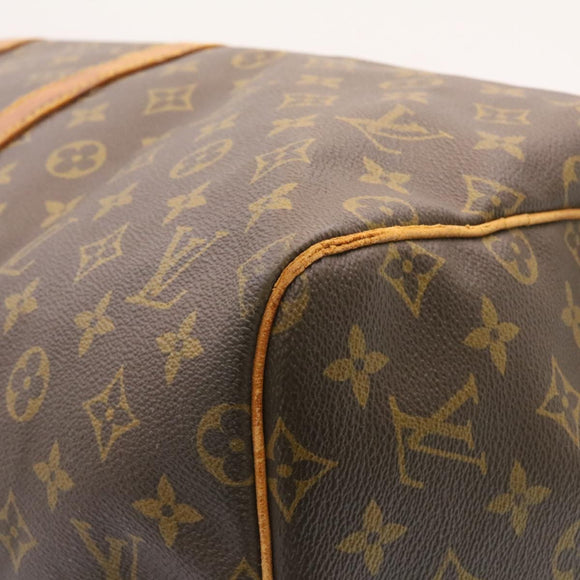 LOUIS VUITTON Monogram Keepall Bandouliere 55 Boston Bag M41414 LV Auth jk638