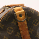LOUIS VUITTON Monogram Keepall Bandouliere 55 Boston Bag M41414 LV Auth jk638-15