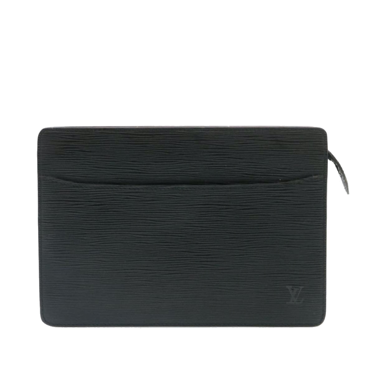 LOUIS VUITTON Epi Pochette Homme Clutch Bag Black M52522 LV Auth jk644 - 0