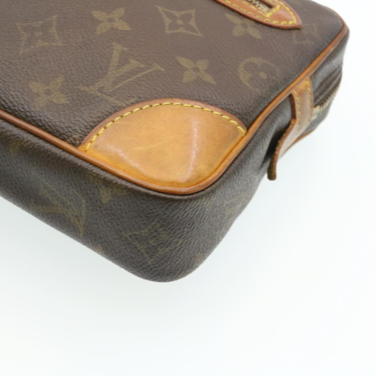 LOUIS VUITTON Monogram Marly Dragonne GM Clutch Bag M51825 LV Auth jk661