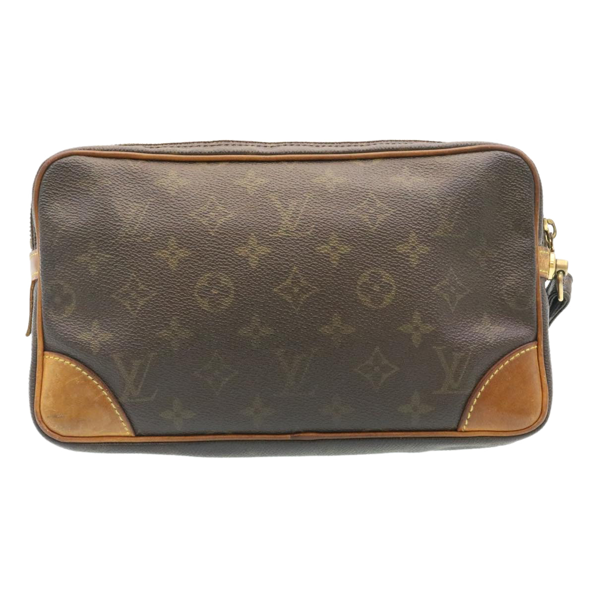 LOUIS VUITTON Monogram Marly Dragonne GM Clutch Bag M51825 LV Auth jk661 - 0