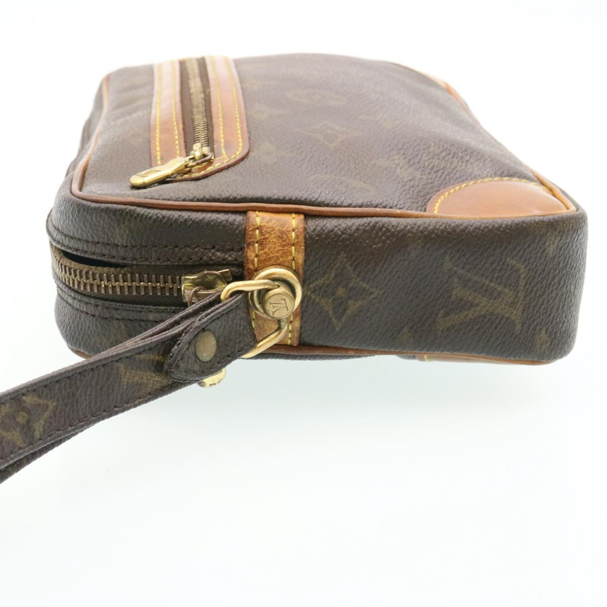 LOUIS VUITTON Monogram Marly Dragonne GM Clutch Bag M51825 LV Auth jk661