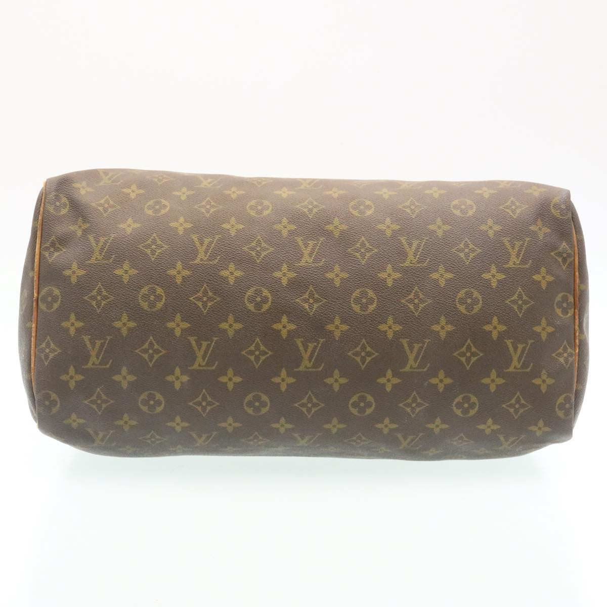 LOUIS VUITTON Monogram Speedy 40 Hand Bag M41522 LV Auth jk668