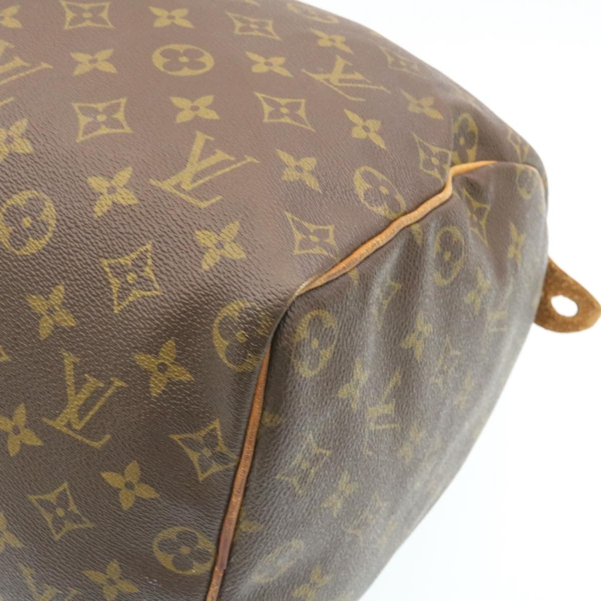 LOUIS VUITTON Monogram Speedy 40 Hand Bag M41522 LV Auth jk668