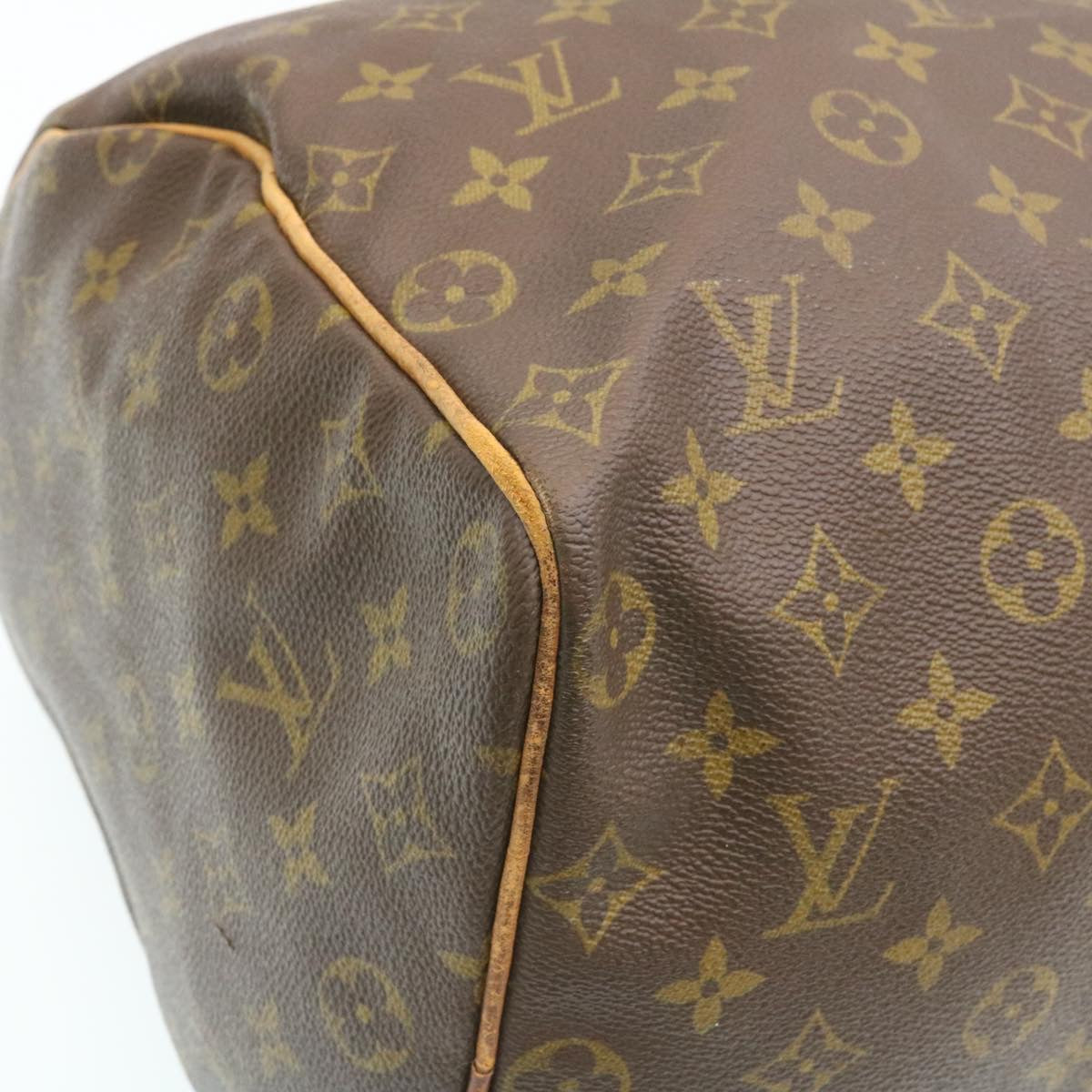 LOUIS VUITTON Monogram Speedy 40 Hand Bag M41522 LV Auth jk668