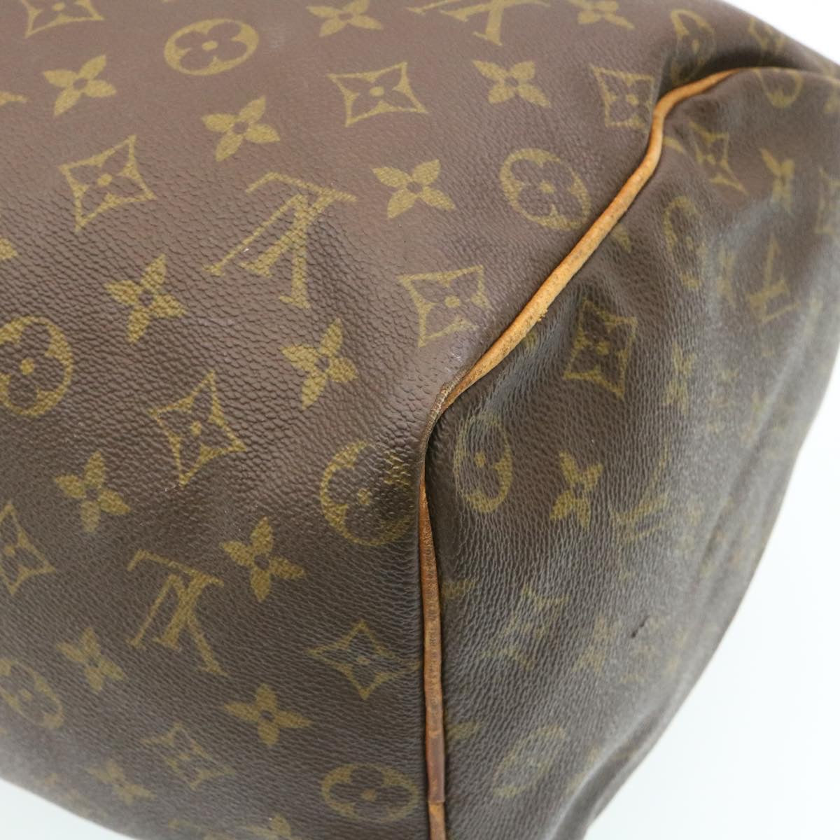 LOUIS VUITTON Monogram Speedy 40 Hand Bag M41522 LV Auth jk668