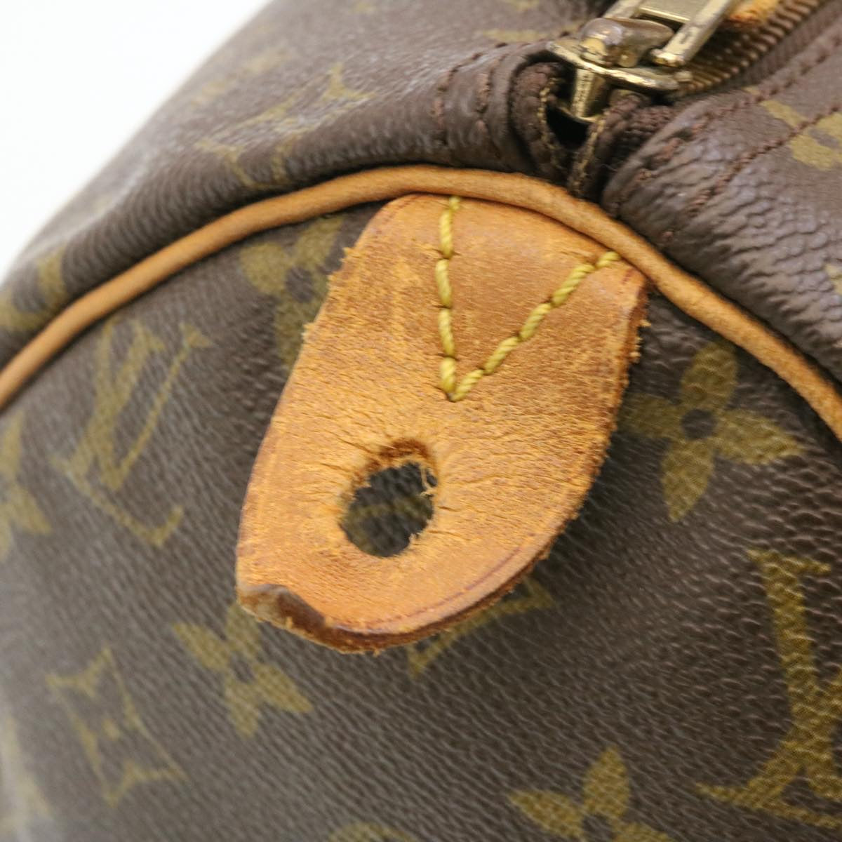 LOUIS VUITTON Monogram Speedy 40 Hand Bag M41522 LV Auth jk668