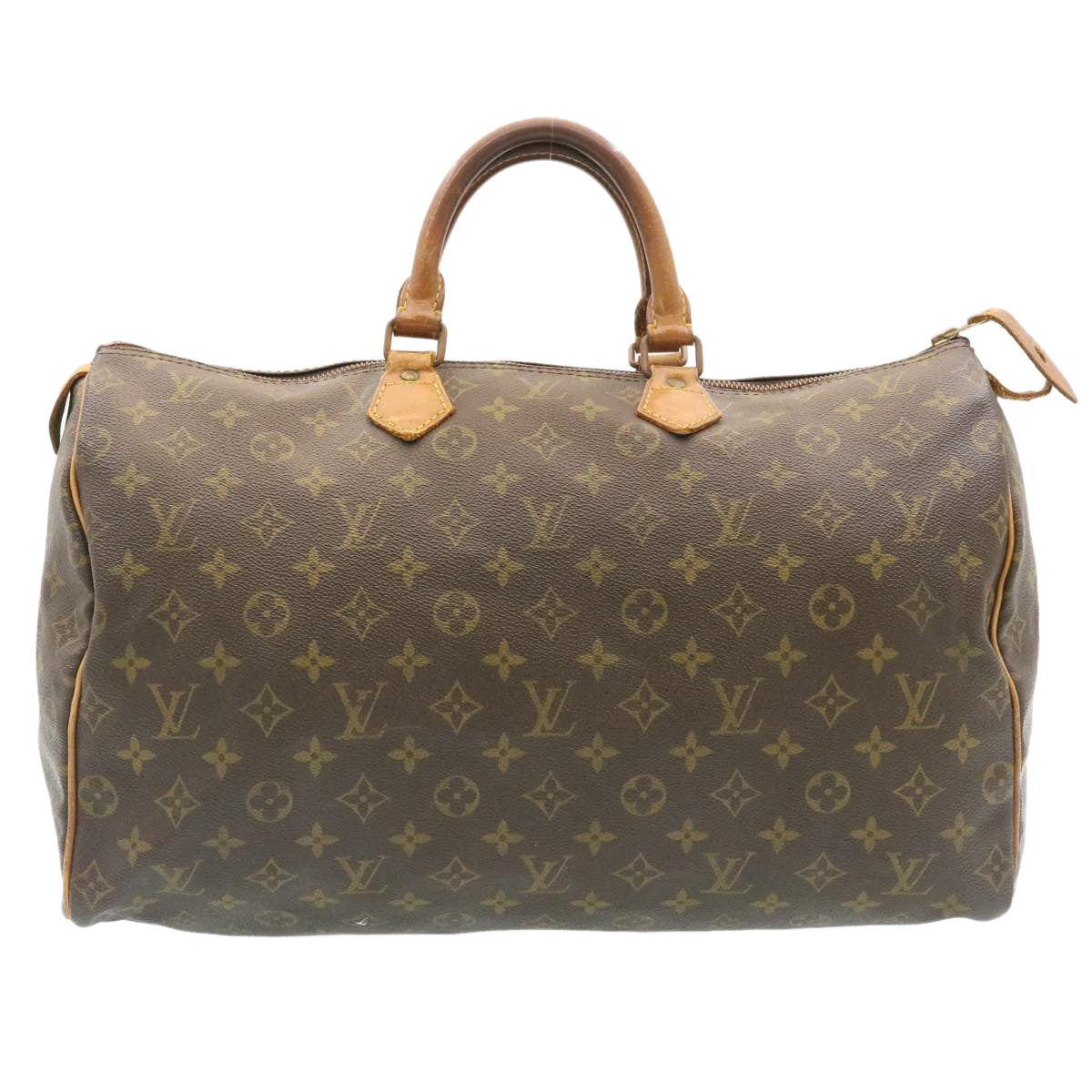 LOUIS VUITTON Monogram Speedy 40 Hand Bag M41522 LV Auth jk668