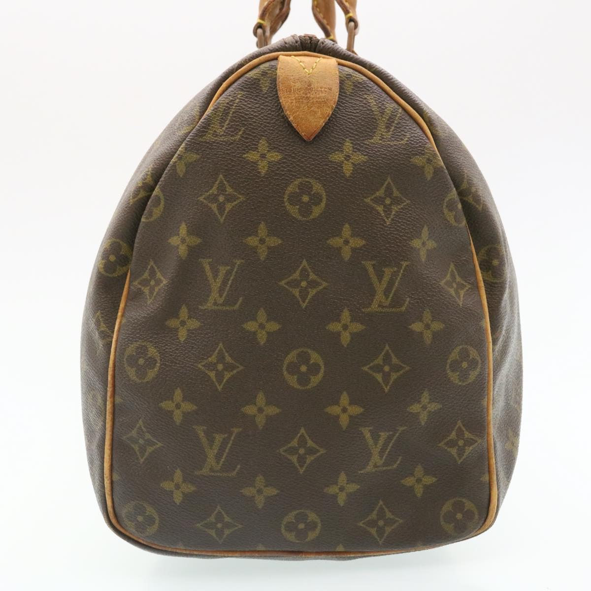 LOUIS VUITTON Monogram Speedy 40 Hand Bag M41522 LV Auth jk668