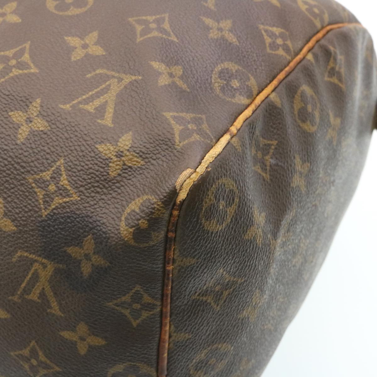 LOUIS VUITTON Monogram Speedy 40 Hand Bag M41522 LV Auth jk690