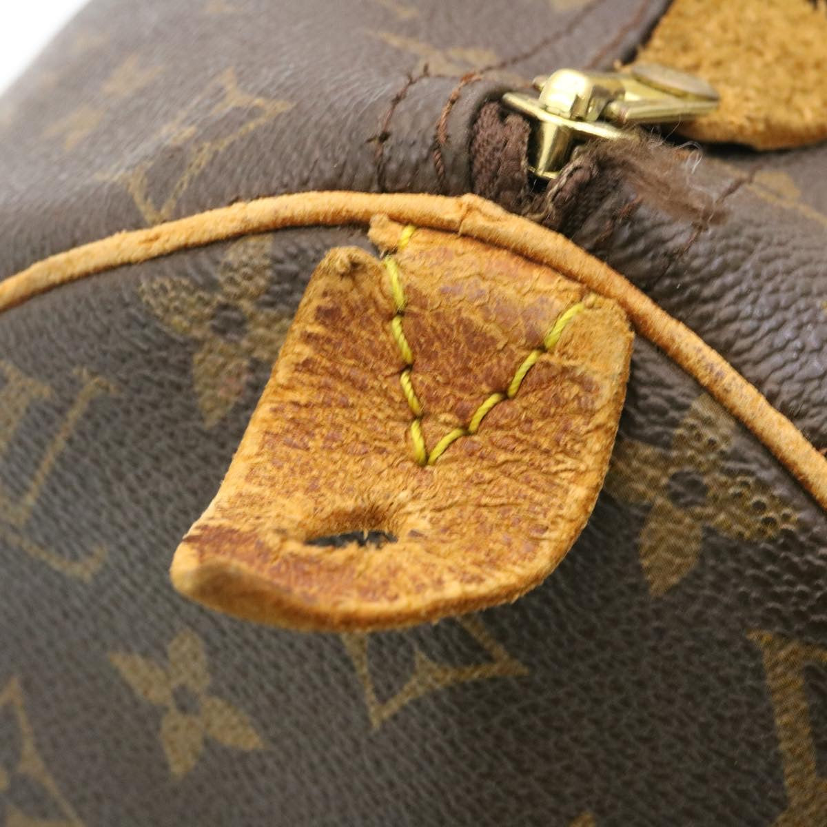 LOUIS VUITTON Monogram Speedy 40 Hand Bag M41522 LV Auth jk690