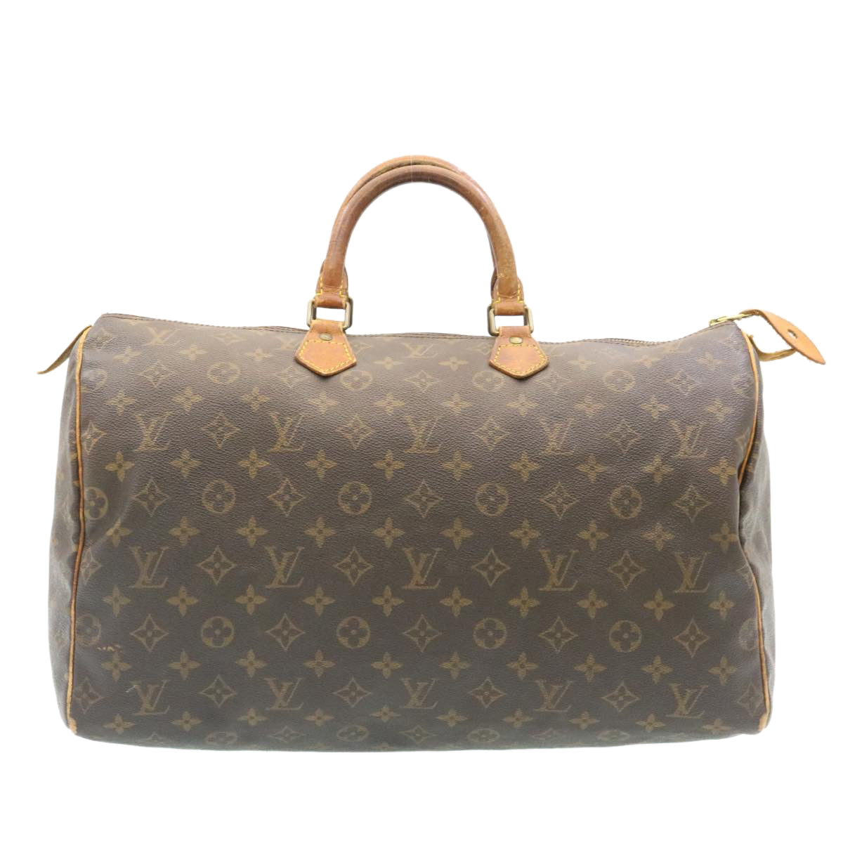 LOUIS VUITTON Monogram Speedy 40 Hand Bag M41522 LV Auth jk690