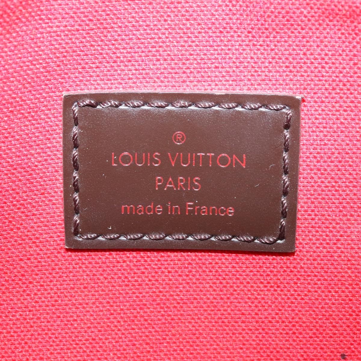 LOUIS VUITTON Damier Ebene Bloomsbury PM Shoulder Bag N42251 LV Auth jk700