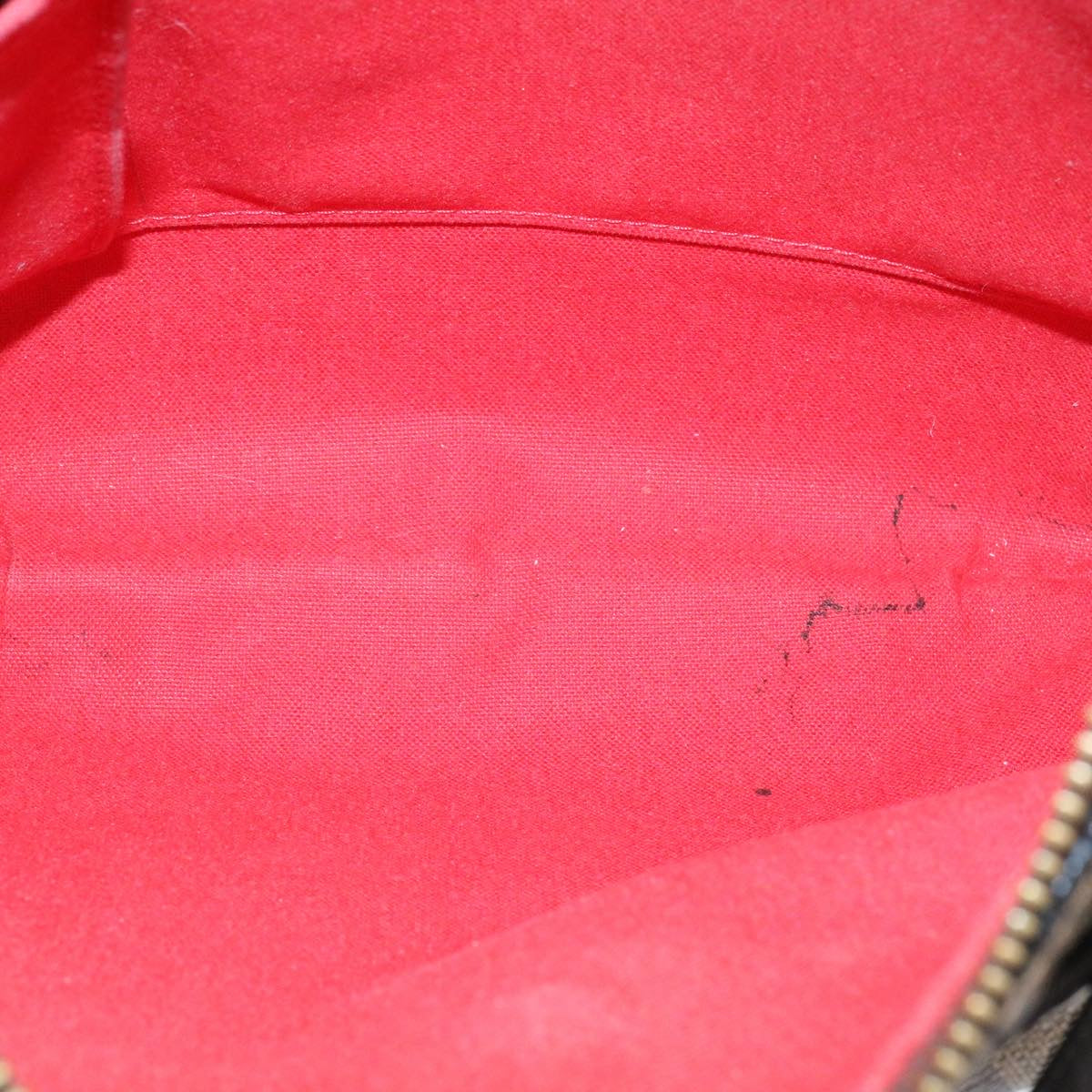 LOUIS VUITTON Damier Ebene Bloomsbury PM Shoulder Bag N42251 LV Auth jk700