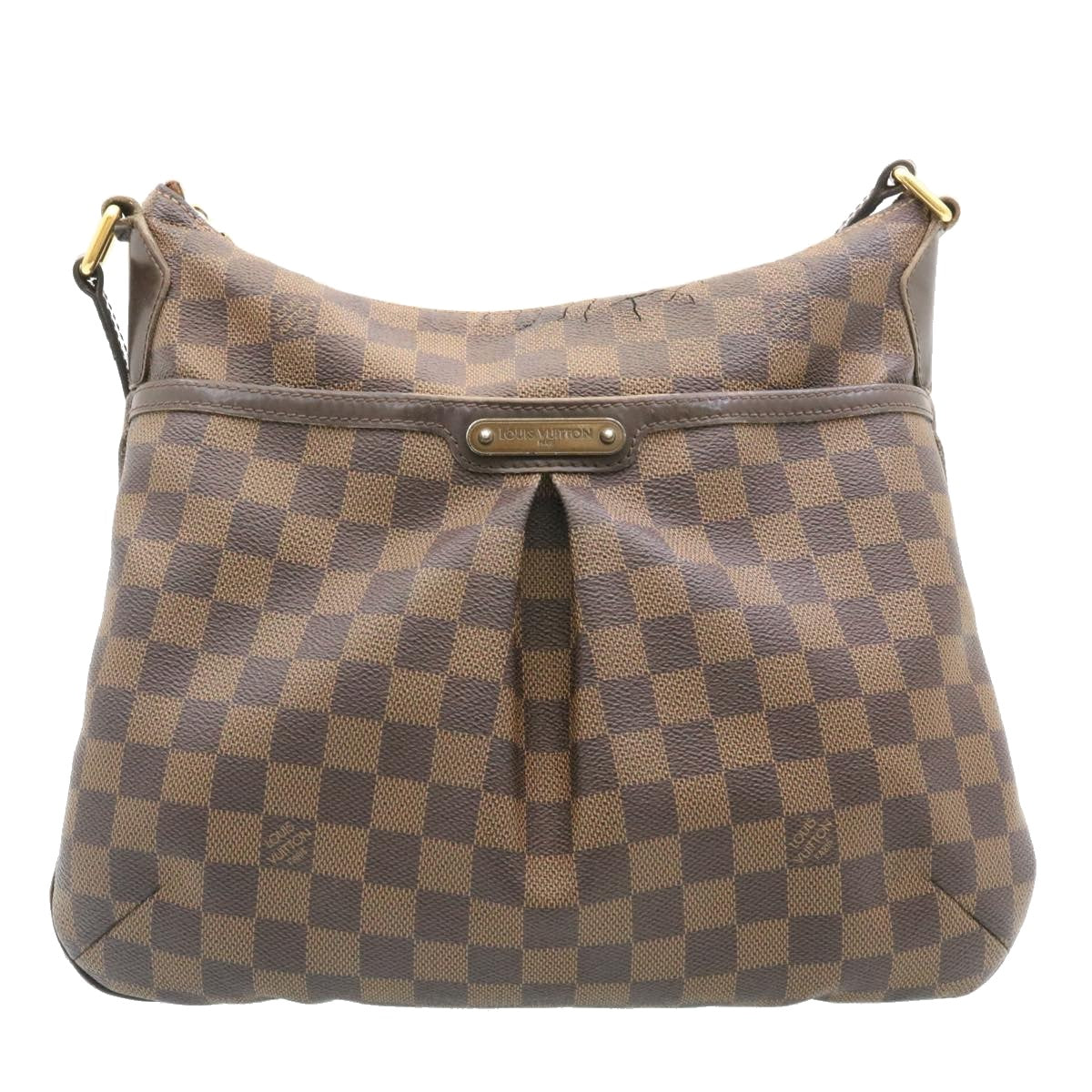 LOUIS VUITTON Damier Ebene Bloomsbury PM Shoulder Bag N42251 LV Auth jk700