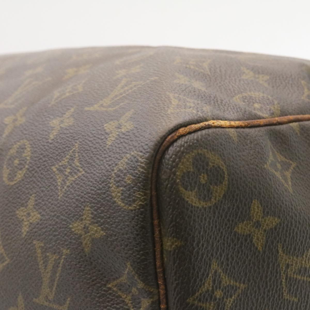 LOUIS VUITTON Monogram Speedy 40 Hand Bag M41522 LV Auth jk755