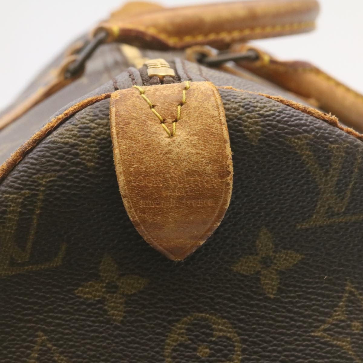 LOUIS VUITTON Monogram Speedy 40 Hand Bag M41522 LV Auth jk755