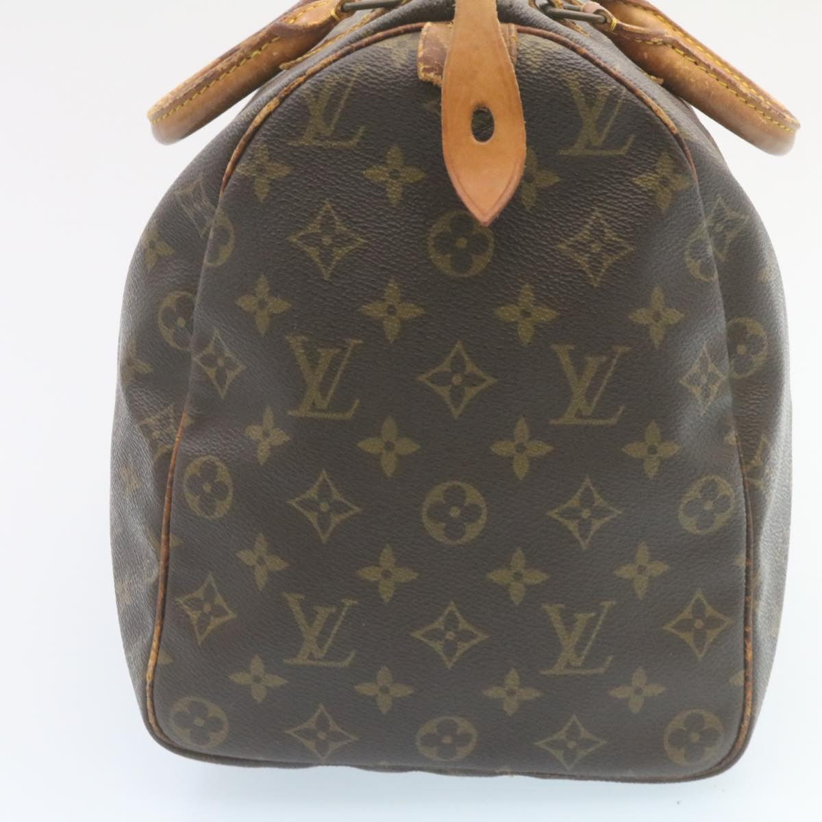 LOUIS VUITTON Monogram Speedy 40 Hand Bag M41522 LV Auth jk755