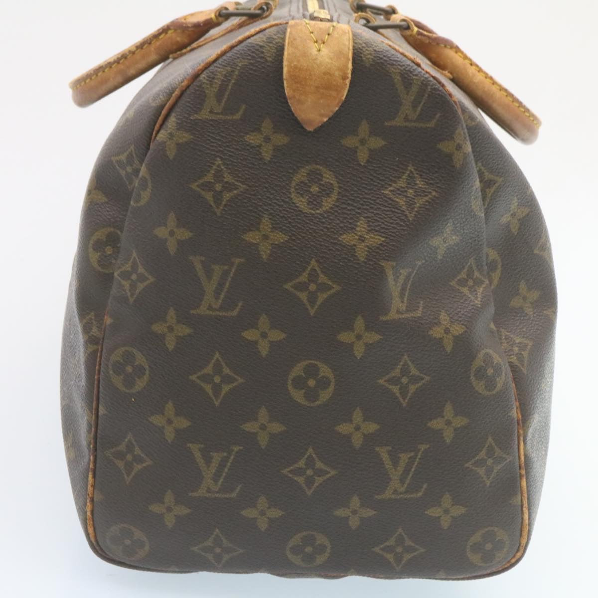 LOUIS VUITTON Monogram Speedy 40 Hand Bag M41522 LV Auth jk755